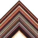 Dark Brown Wooden Picture Frames  and Photo Frames Made To Measure