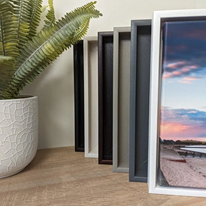 canvas floater and tray frames